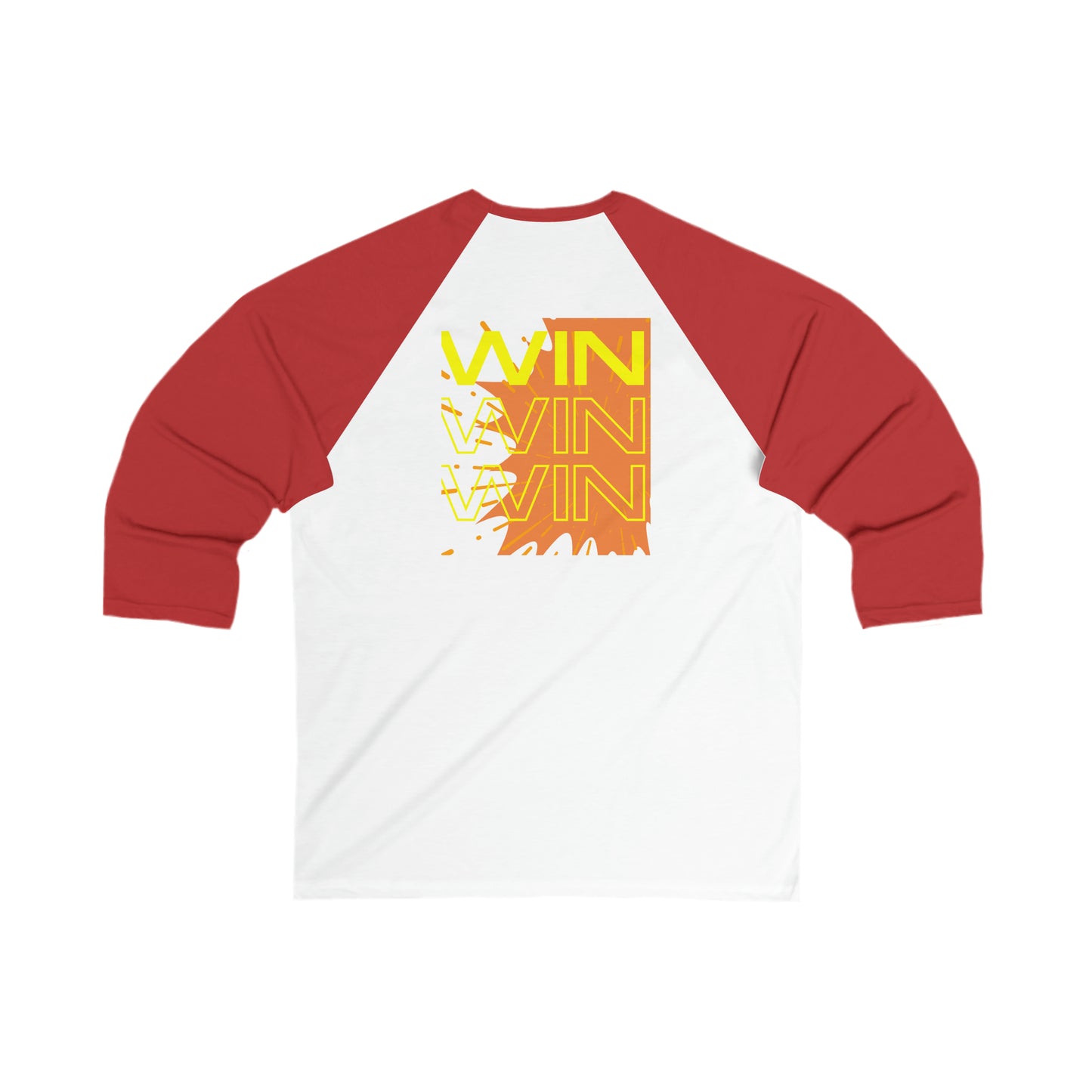 Unisex 3 Sleeve Baseball Tee