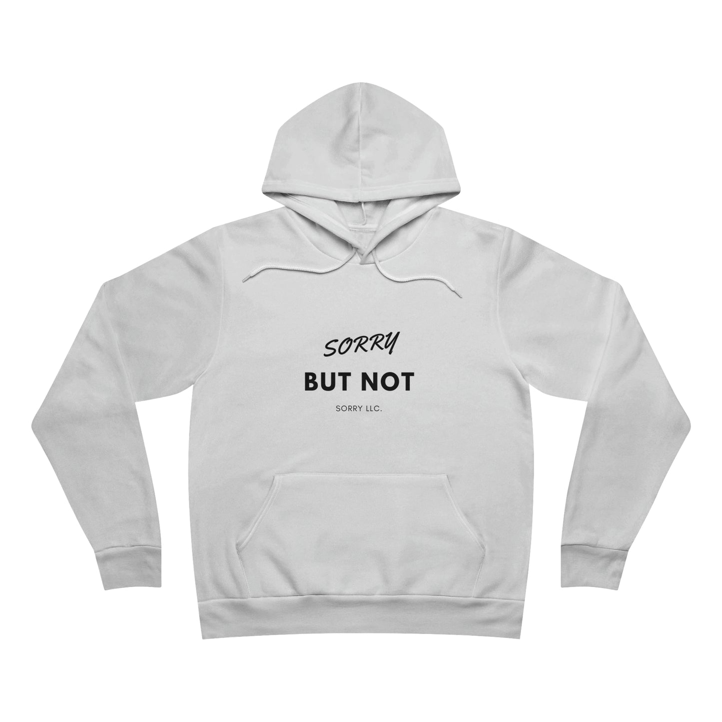 Unisex Sponge Fleece Pullover Hoodie White