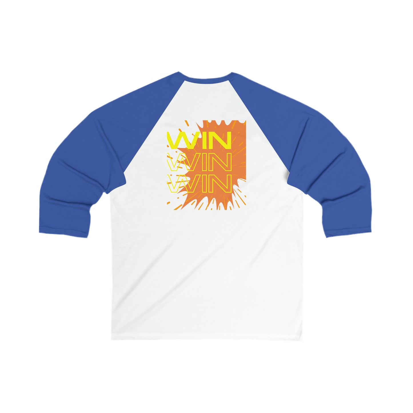 Unisex 3 Sleeve Baseball Tee