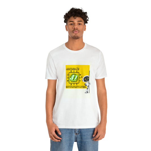 Unisex Jersey Short Sleeve Tee White