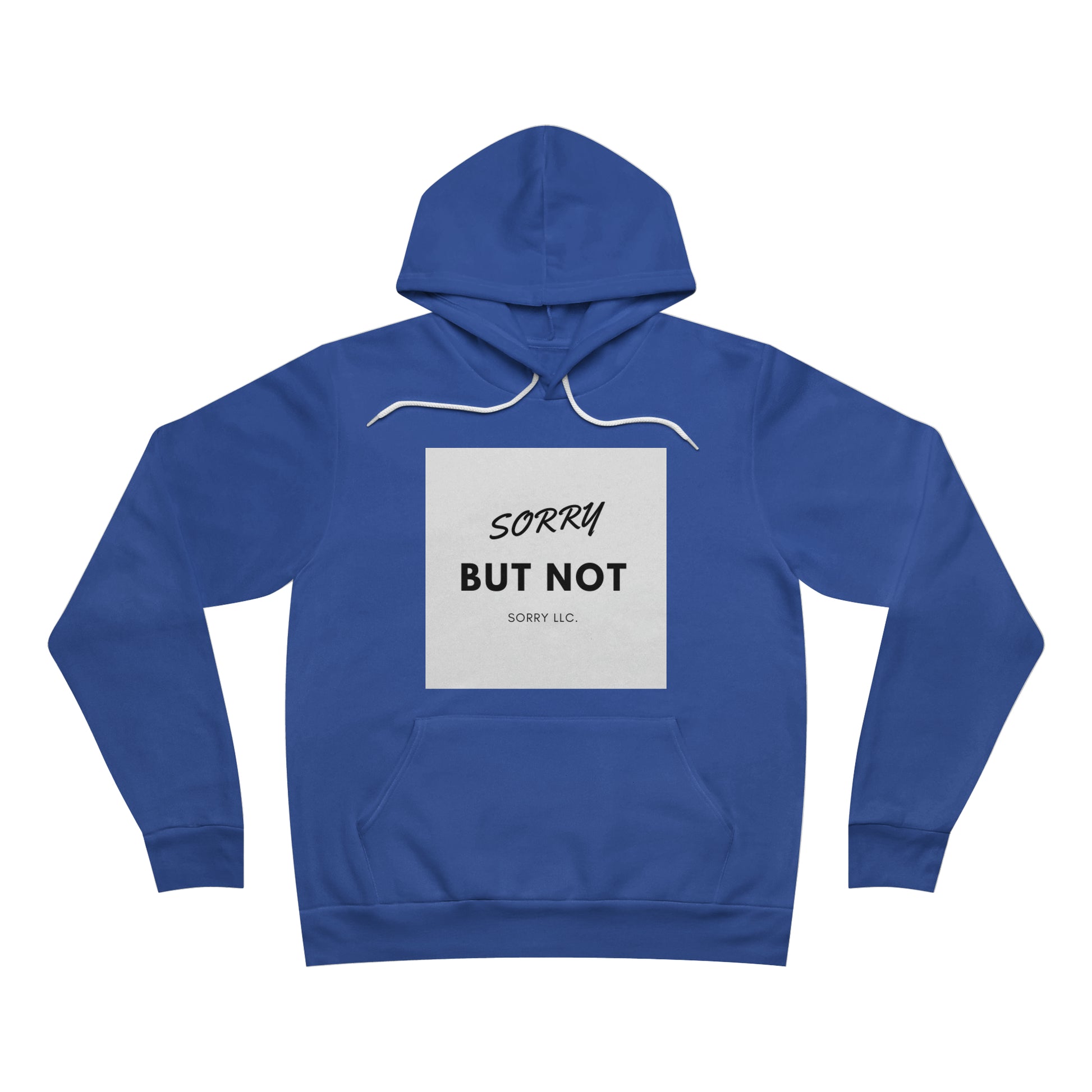 Unisex Sponge Fleece Pullover Hoodie True Royal