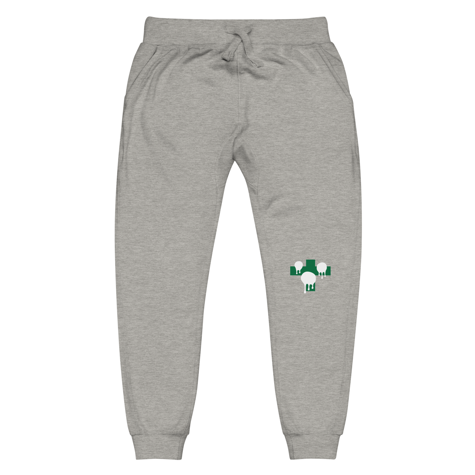 Unisex fleece sweatpants Carbon Grey
