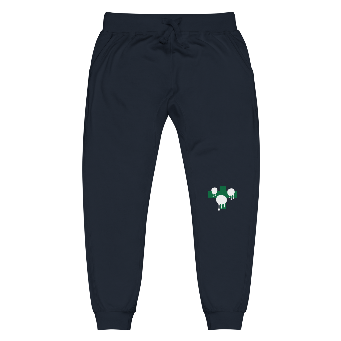 Unisex fleece sweatpants Navy Blazer
