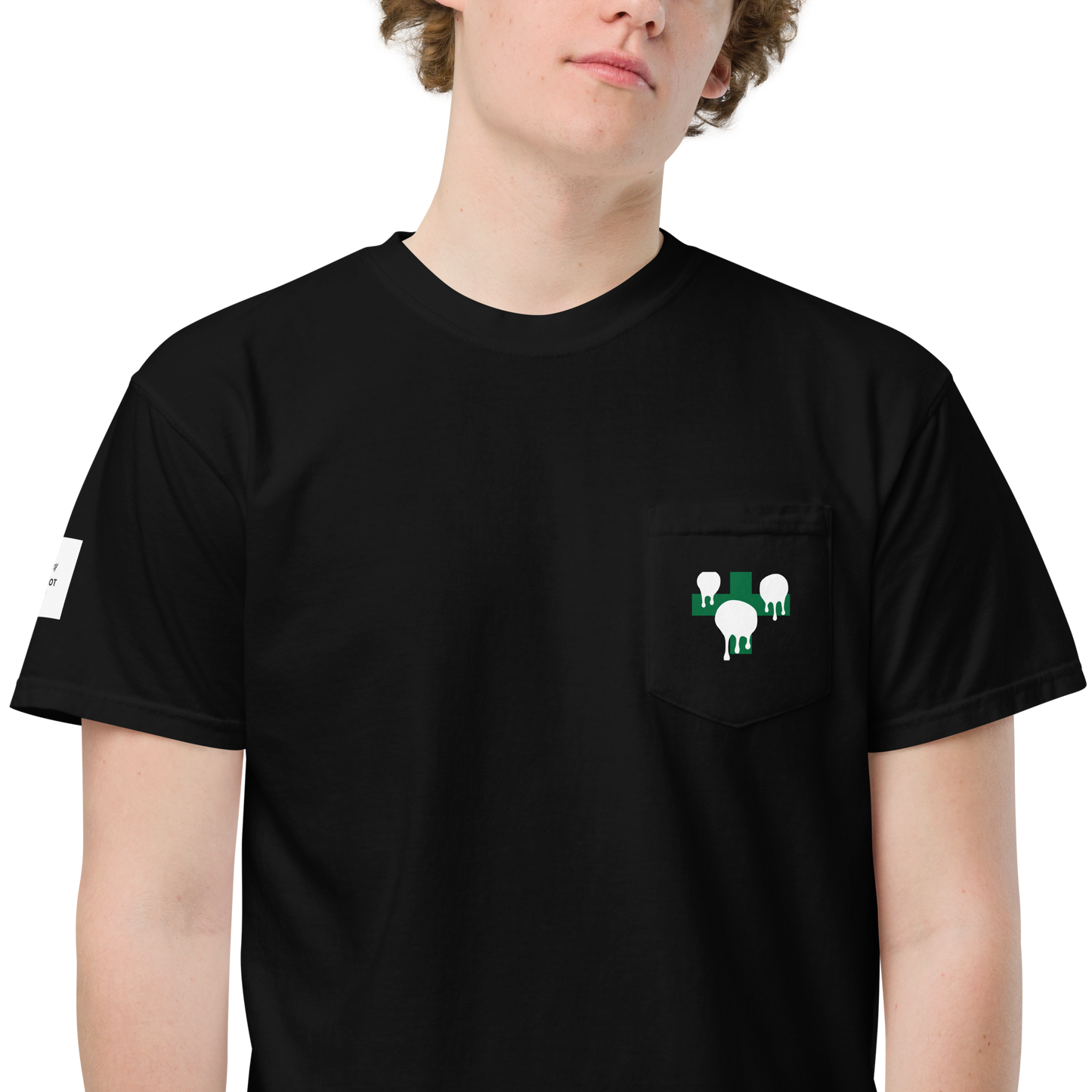 pocket t-shirt Black