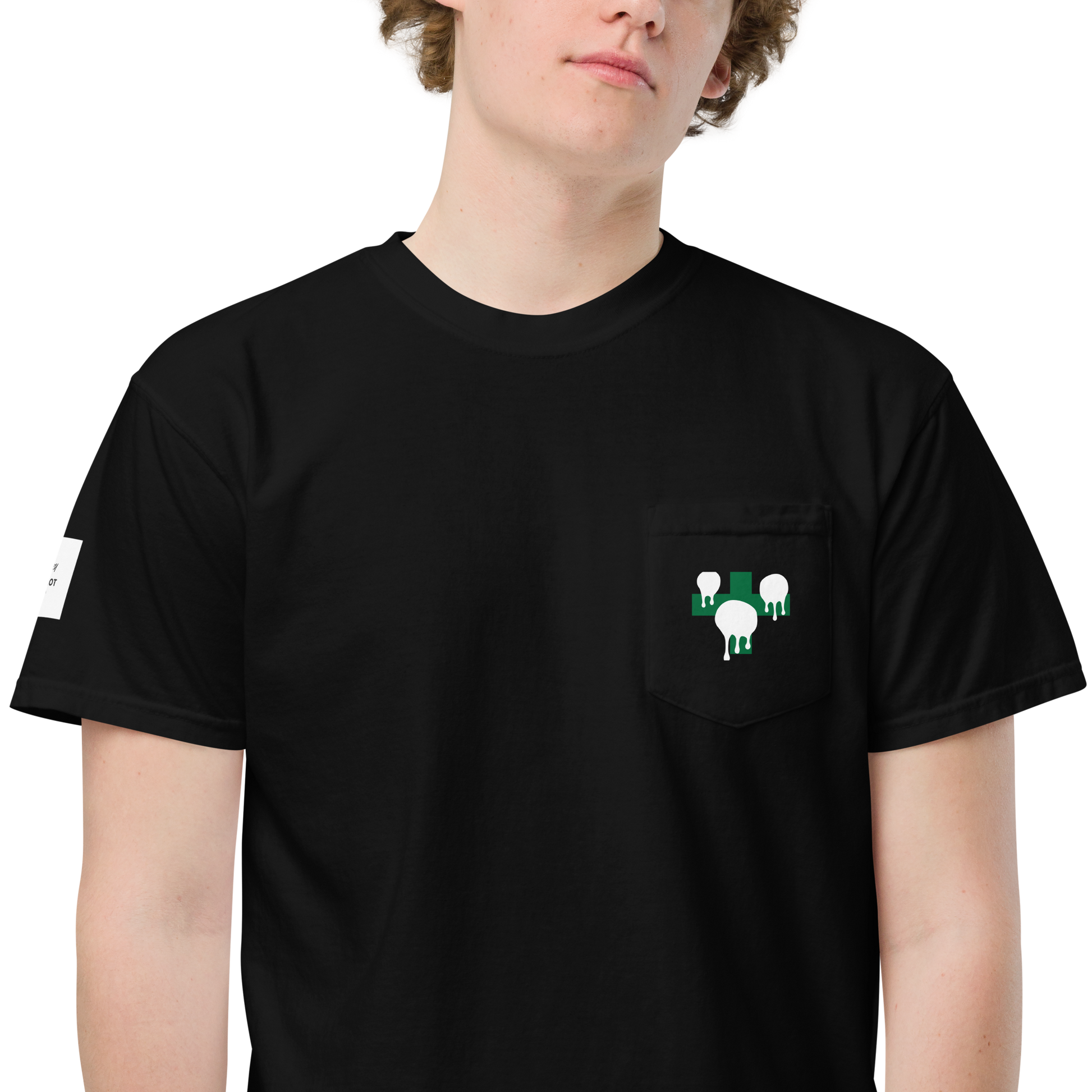 pocket t-shirt Black