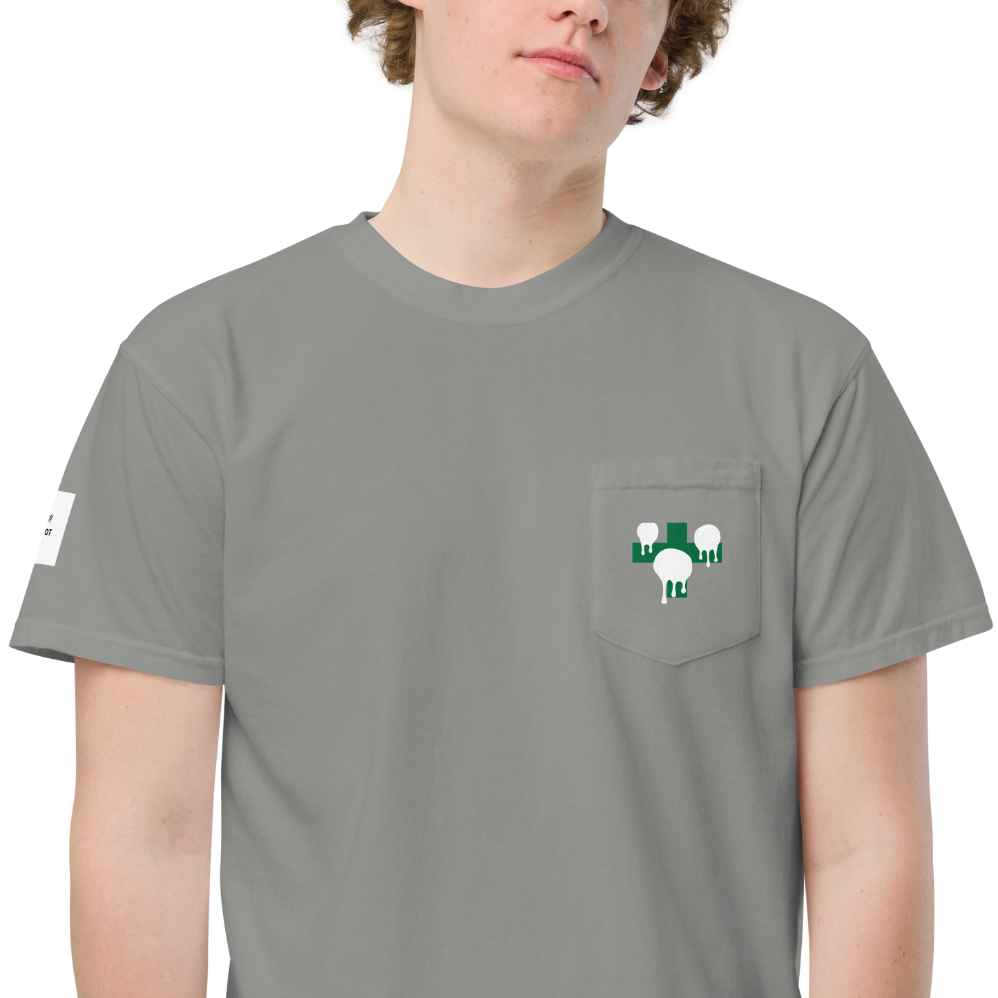 pocket t-shirt Grey