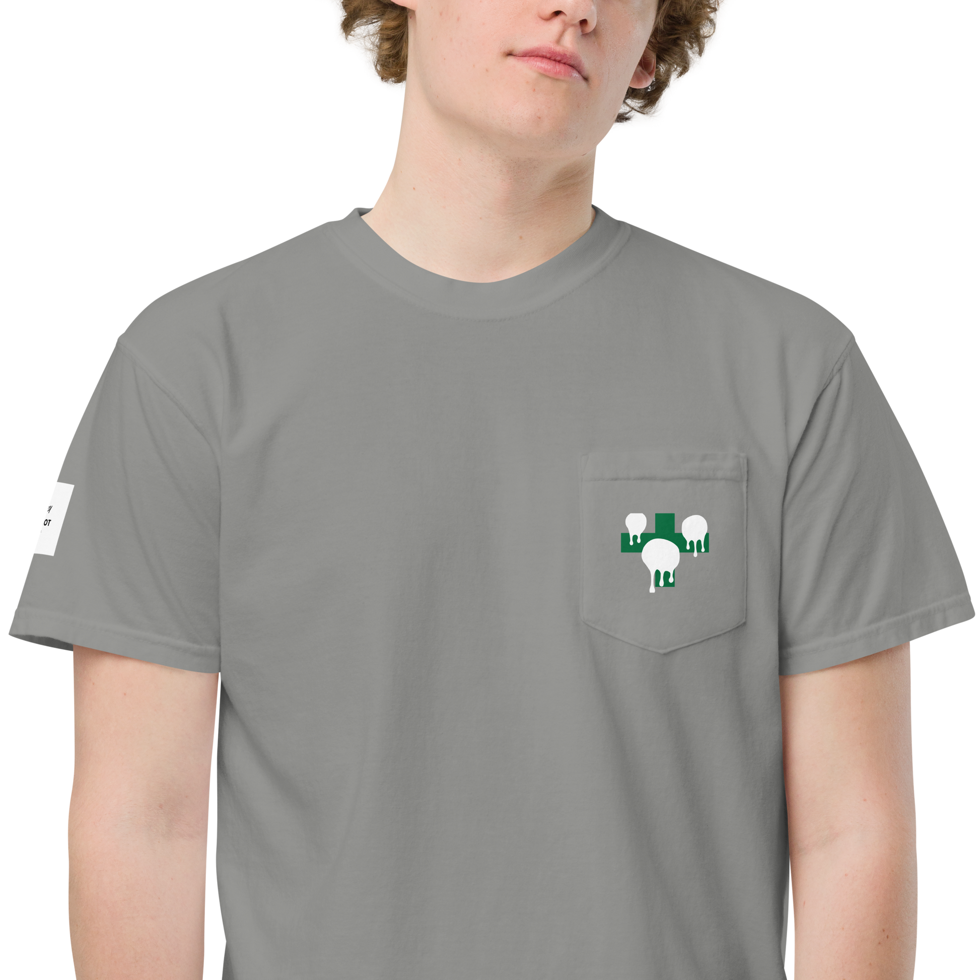 pocket t-shirt Grey