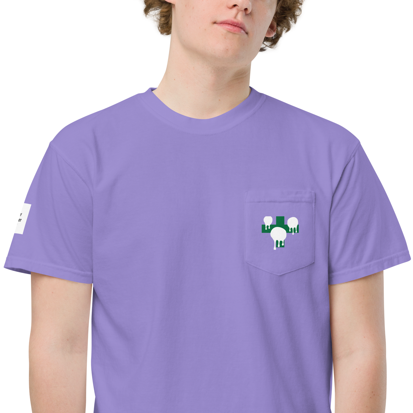 pocket t-shirt Violet