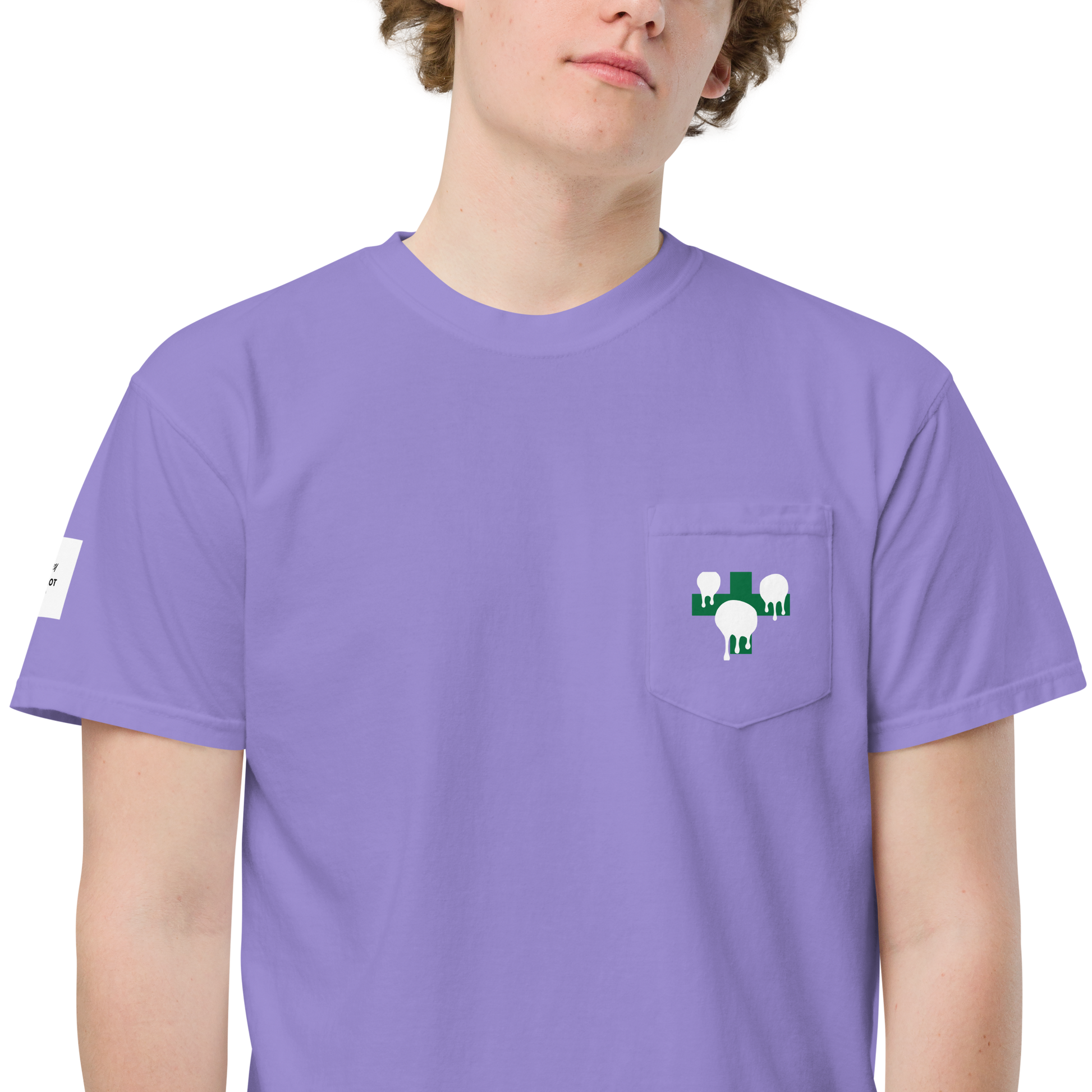 pocket t-shirt Violet