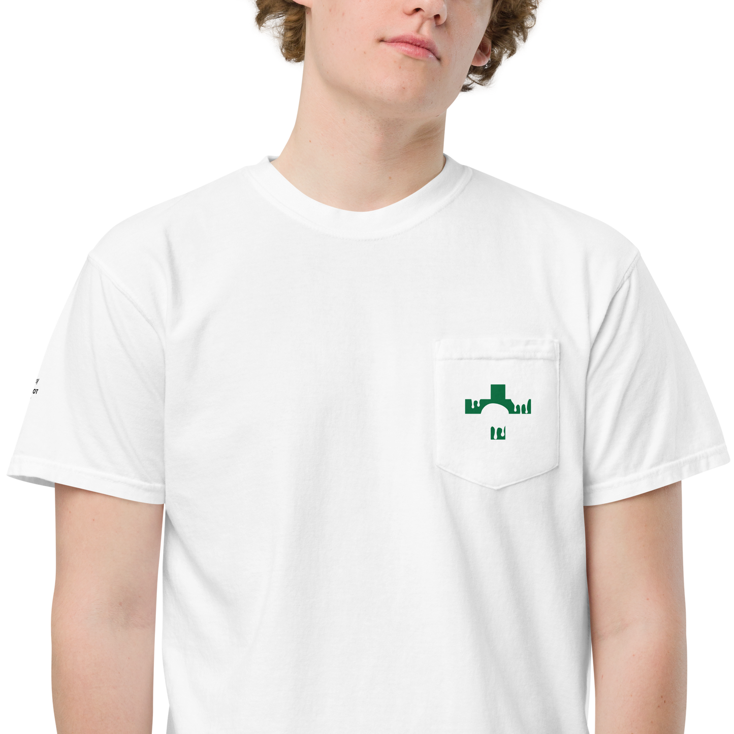 pocket t-shirt White