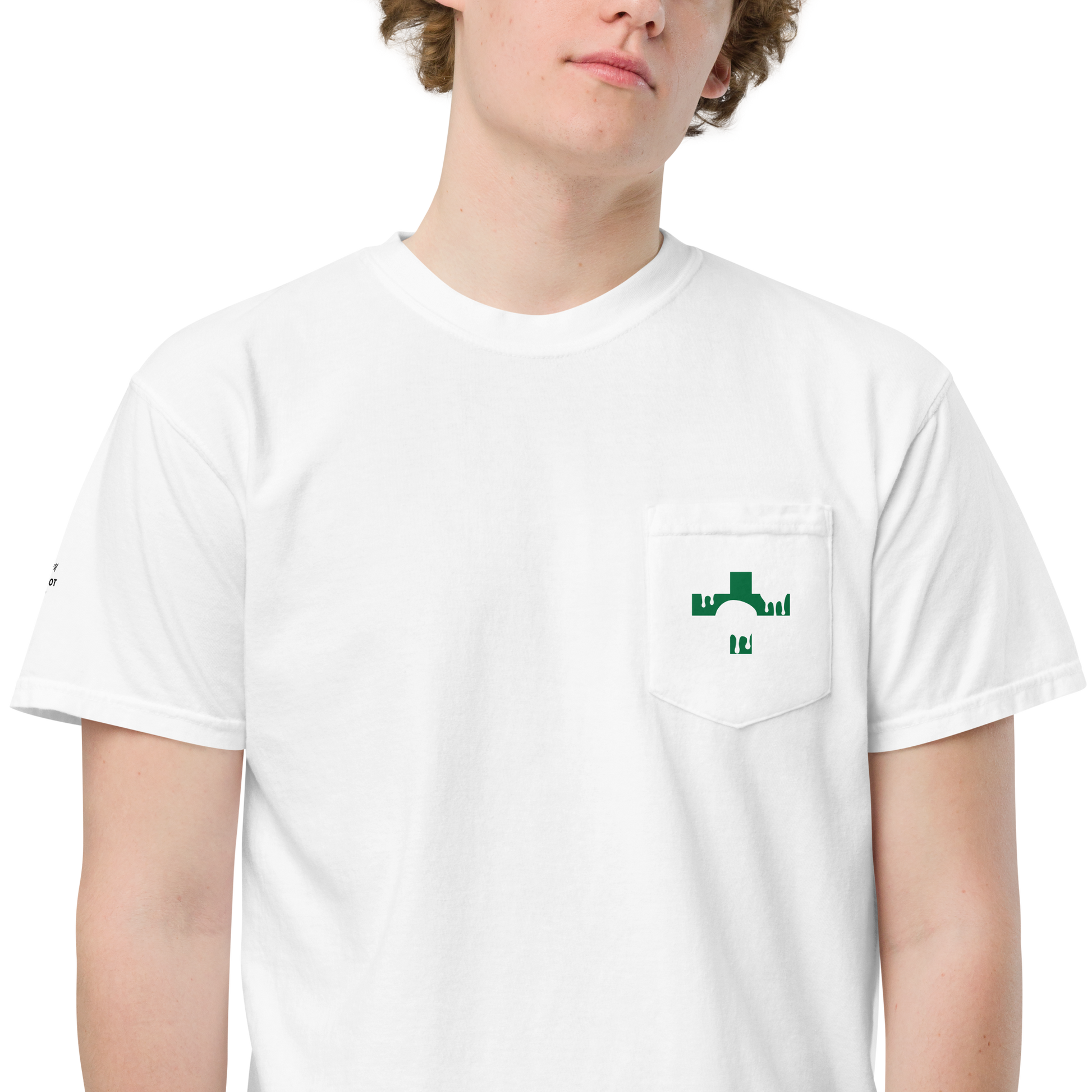 pocket t-shirt White