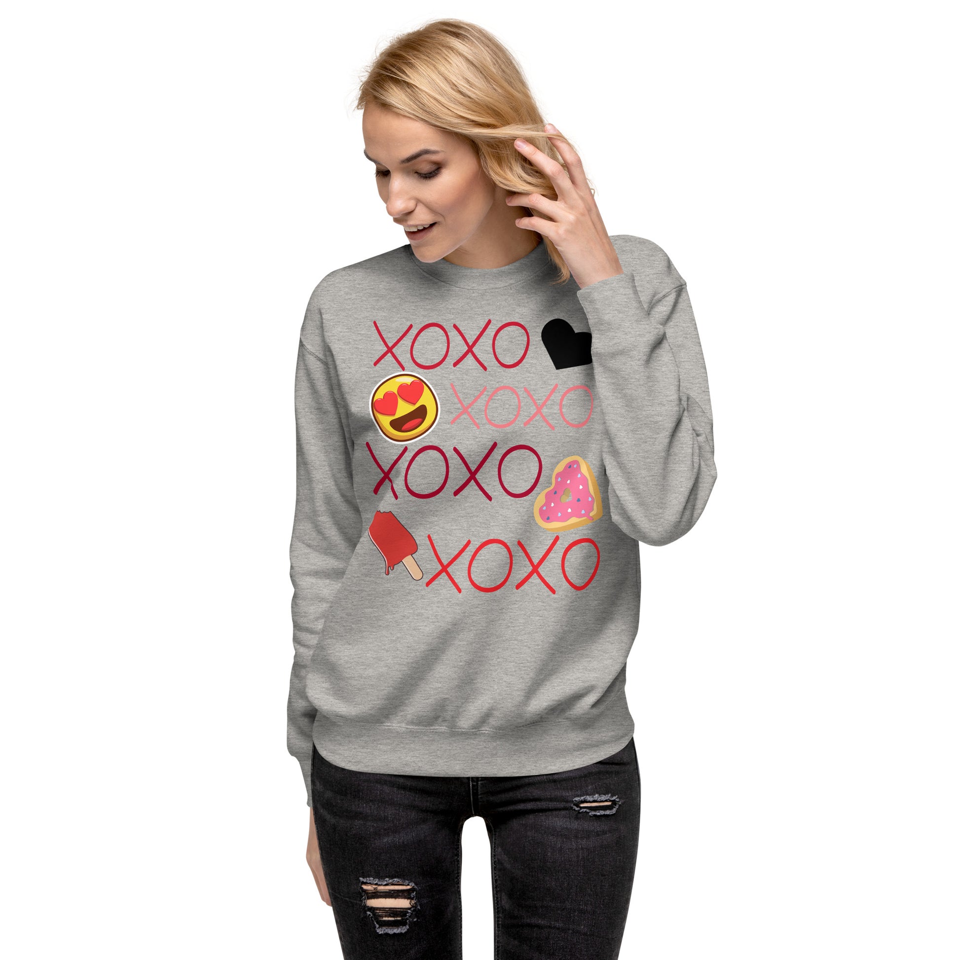 Unisex Premium Sweatshirt Carbon Grey