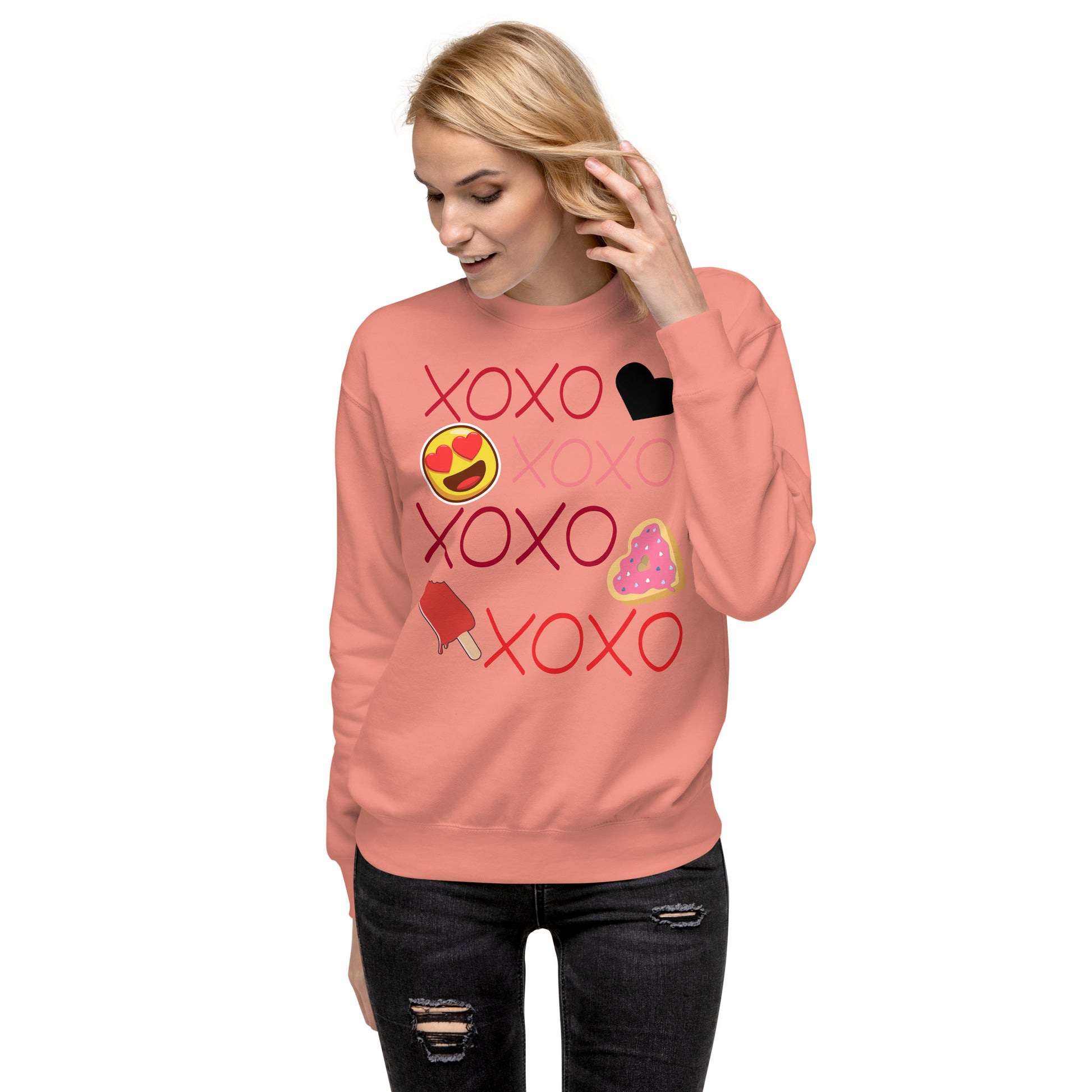 Unisex Premium Sweatshirt Dusty Rose